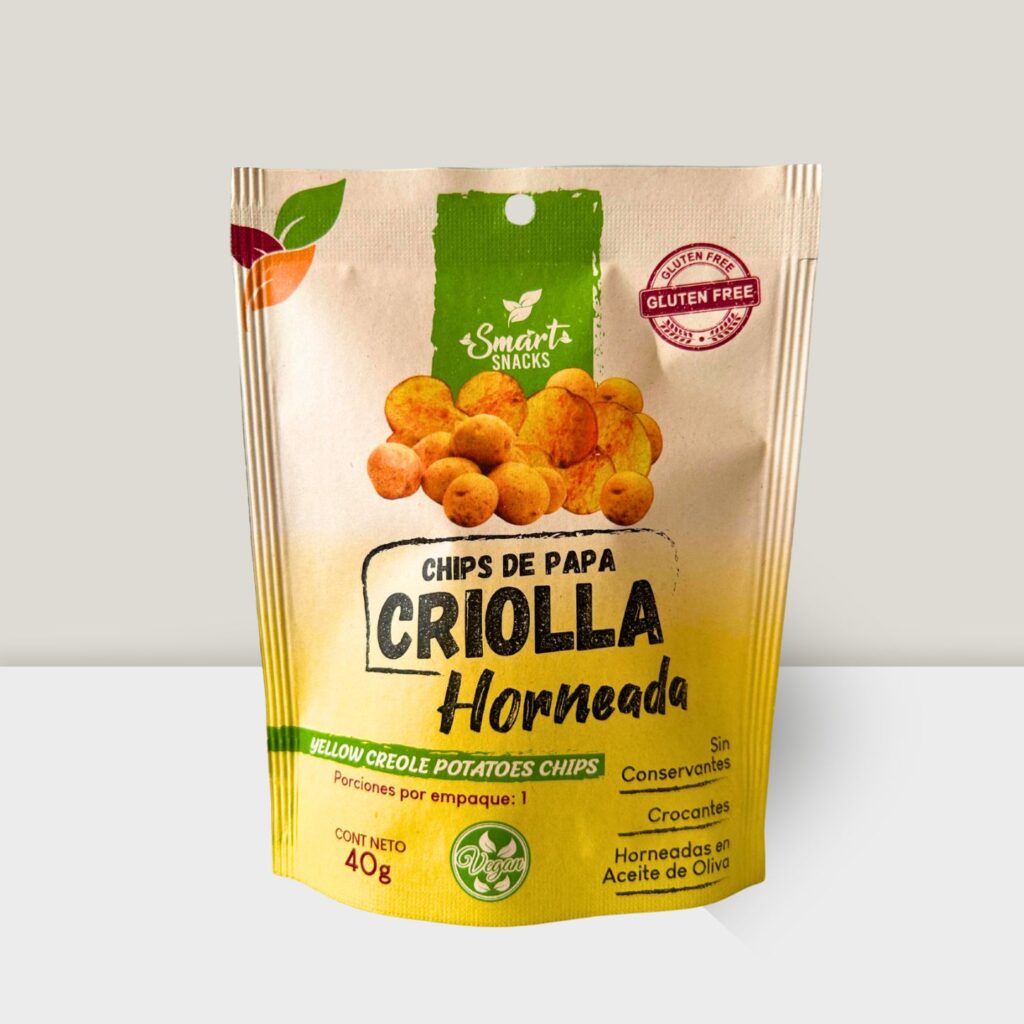 Chips de Papa Criolla 40g - Smart Snacks