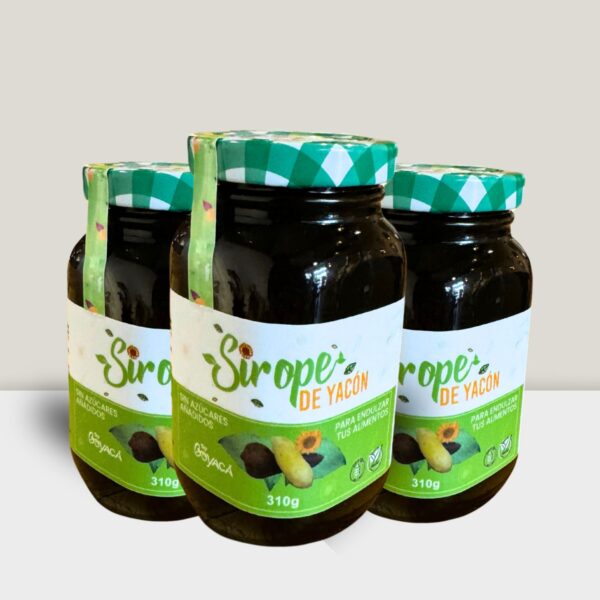 Sirope de Yacón Natural x 3 310g