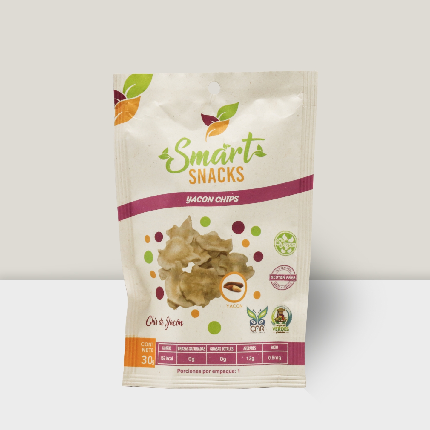 Chips de Yacón 40g Chips de Yacón 40g Smart Snacks