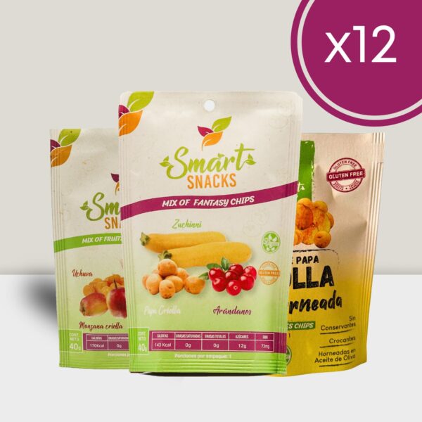 Snacks Surtidos x 12 40g c/u