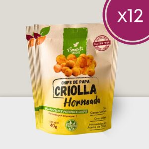 Papa criolla x12 Chips de Papa Criolla 40g x 12