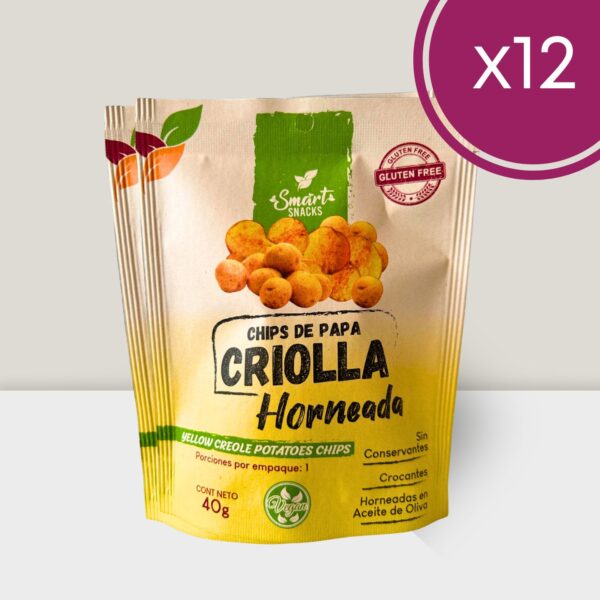 Chips de Papa Criolla 40g x 12