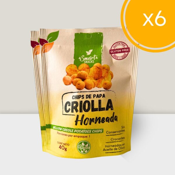 Chips de Papa Criolla 40g x 6